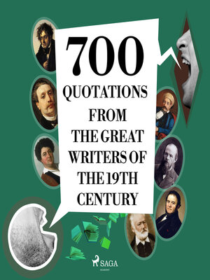 cover image of 700 Quotations from the Great Writers of the 19th Century